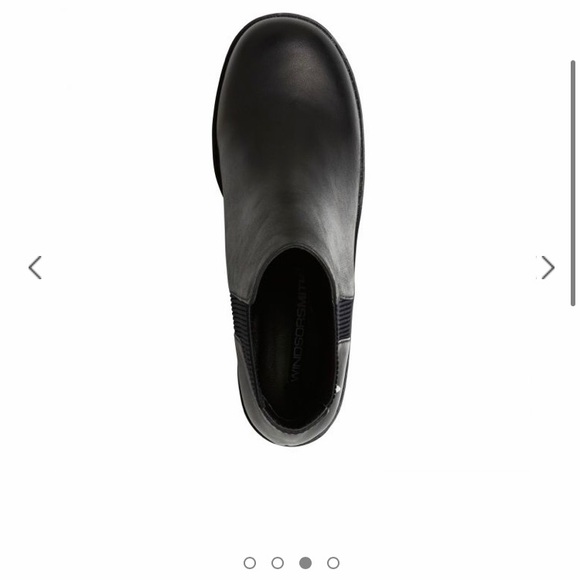 Platform Chelsea Boot with heel - Picture 3 of 4